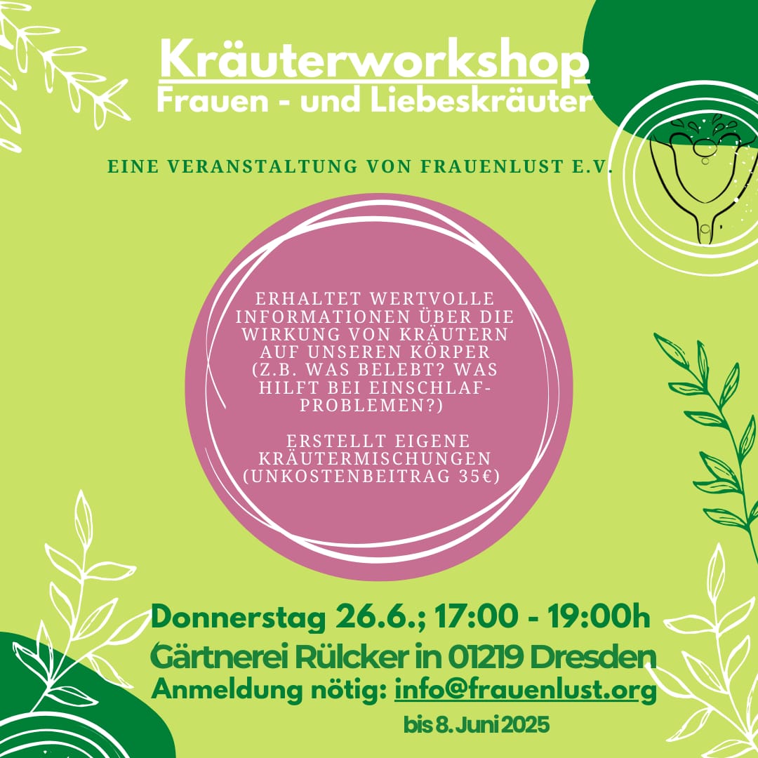 Liebes- & Frauenkräuterworkshop am 26. Juni 2025